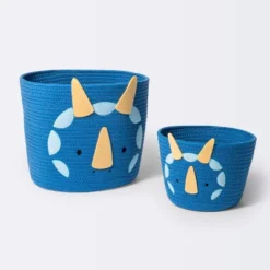 Coiled Rope Forest Animal Small Round Storage Basket - Dinosaur - Cloud Island™ -Cloud Island GUEST 06af51e5 9caf 46b1 b180 4b97d333aeac 1