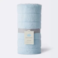 Faux Fur With Channel Carving Baby Blanket - Cloud Island™ - Light Blue 5 Faux Fur With Channel Carving Baby Blanket - Cloud Island™ - Light Blue -Cloud Island GUEST 31d2cbc6 2b68 4831 954c 328cef1bd018