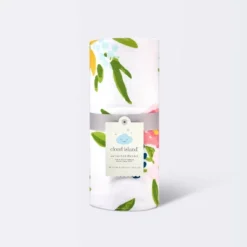 Jersey Knit Reversible Baby Blanket Floral - Cloud Island™ - White -Cloud Island GUEST 3c24ceb1 8347 42cd bf95 9b9f632b5951