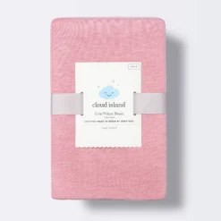 Polyester Rayon Fitted Crib Sheet - Solid Mauve - Cloud Island™ -Cloud Island GUEST 578337d4 9578 4720 af41 7199c3819cf4