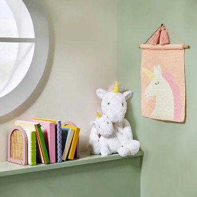 Unicorn Fiber Wall Art - Cloud Island™ 1 Unicorn Fiber Wall Art - Cloud Island™