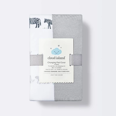 Wipeable Two By Two Changing Pad Cover - Cloud Island™ 2 Wipeable Two By Two Changing Pad Cover - Cloud Island™ - Image 2