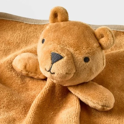 Baby 6pk Bear Bath Towel - Cloud Island™ Brown 3 Baby 6pk Bear Bath Towel - Cloud Island™ Brown - Image 3