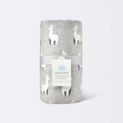 Jersey Knit Reversible Faux Fur Blanket Llamas - Cloud Island™ Blue/White 5 Jersey Knit Reversible Faux Fur Blanket Llamas - Cloud Island™ Blue/White -Cloud Island GUEST 89073436 24a2 433a a9a5 566b5c2024ab