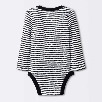 Baby 4pk Halloween Long Sleeve Bodysuit - Cloud Island™ Orange 1 Baby 4pk Halloween Long Sleeve Bodysuit - Cloud Island™ Orange