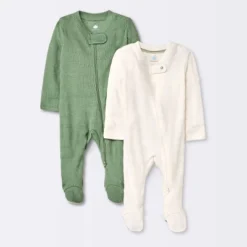 Baby 2pc Waffle Sleep N' Play - Cloud Island™ Green 5 Baby 2pc Waffle Sleep N' Play - Cloud Island™ Green -Cloud Island GUEST 9b92a23a 319e 4ef3 8b0b c1f6e92820bb