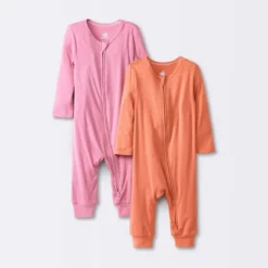 Baby Girls' 2pk Premium Romper - Cloud Island™ 9 Baby Girls' 2pk Premium Romper - Cloud Island™ -Cloud Island GUEST b1cb7e0b dfbc 40f2 9d63 7c2c74e9103d