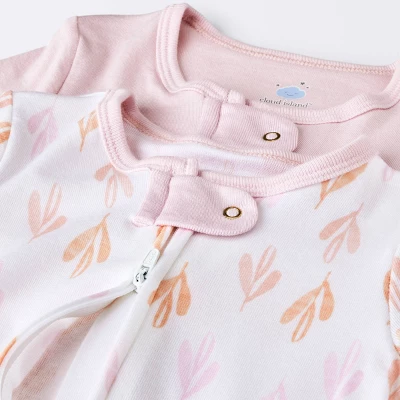 Baby Girls' 2pk Premium Sleep N' Play - Cloud Island™ 2 Baby Girls' 2pk Premium Sleep N' Play - Cloud Island™ - Image 2