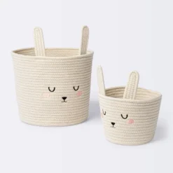 Coiled Rope Forest Animal Medium Round Storage Basket - Rabbit - Cloud Island™ 5 Coiled Rope Forest Animal Medium Round Storage Basket - Rabbit - Cloud Island™ -Cloud Island GUEST c93a41de 0032 48a6 9605 f8e891eac77f