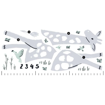 Peel And Stick Wall Decal Growth Chart - Giraffe - Cloud Island™ 3 Peel And Stick Wall Decal Growth Chart - Giraffe - Cloud Island™ - Image 3