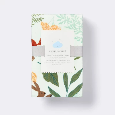 Plush Changing Pad Cover Fauna - Cloud Island™ 2 Plush Changing Pad Cover Fauna - Cloud Island™ - Image 2