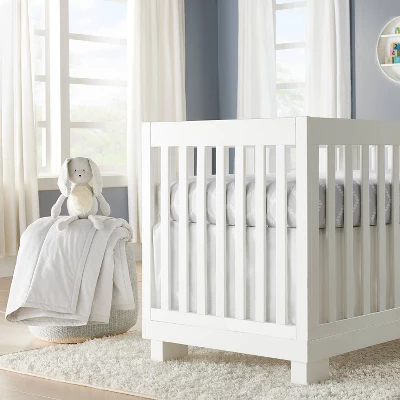Crib Bedding Set - Gray - 4pc - Cloud Island™ 1 Crib Bedding Set - Gray - 4pc - Cloud Island™