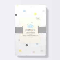 Polyester Rayon Jersey Fitted Crib Sheet - Cloud Island™ Multi Dot 7 Polyester Rayon Jersey Fitted Crib Sheet - Cloud Island™ Multi Dot -Cloud Island GUEST e25f8096 1d59 4b5a a111 0201bce214a5