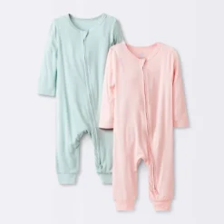 Baby Girls' 2pk Premium Romper - Cloud Island™ 8 Baby Girls' 2pk Premium Romper - Cloud Island™ -Cloud Island GUEST ee1fd830 5397 4a6e 9483 6230454733f3